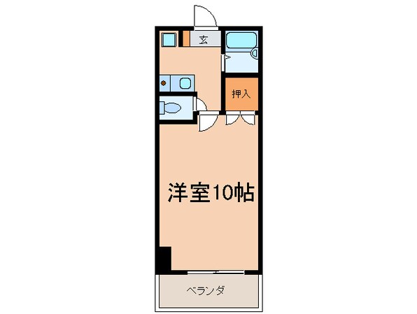 江坂第一下伊マンションの物件間取画像